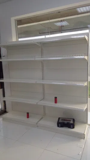 Premium Commercial Supermarket Display Racks / Grocery Store Shelves