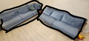 Dressing table and Sofa 6 Seater