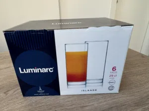 Brand new Luminaric glasses set