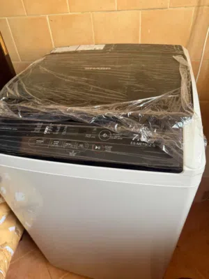 New sharp washing machine