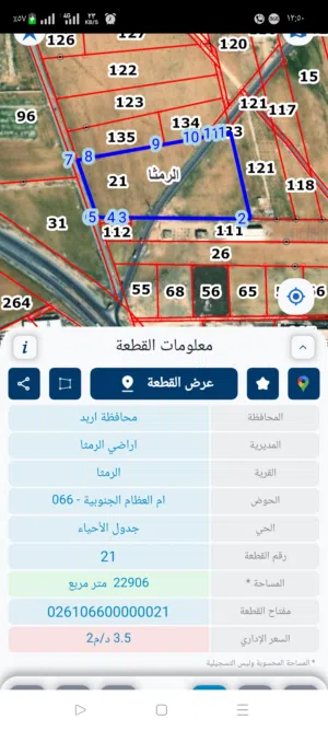 Mixed Use Land for Sale in Ramtha Romtha