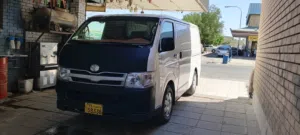 Used 2013 Toyota Hiace Bus Van with Japanese Specs and Air Conditioning