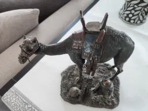 Piece of metal decor