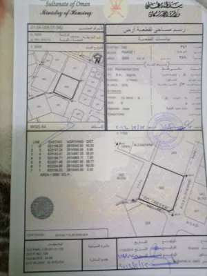 ارض 3890 متر مزرعة على أرض سكنية كورنر