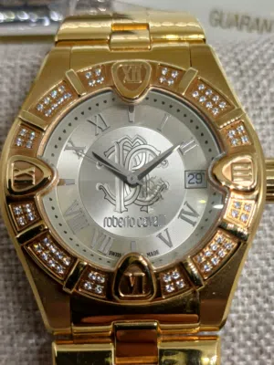REBERTO CAVALLI DIAMOND  ساعة ريبيرتو كافالي الماس