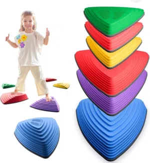 طقم العاب توازن بلاستيك مقوى للحضانات ورياض الأطفال والمدارس