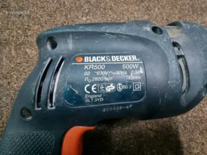 دريل ،درل بلاك اند ديكر ، black and decker أصلي إنجليزي  لسا وكالة ما فيو أي مشكلة أبدا ،شاكوش