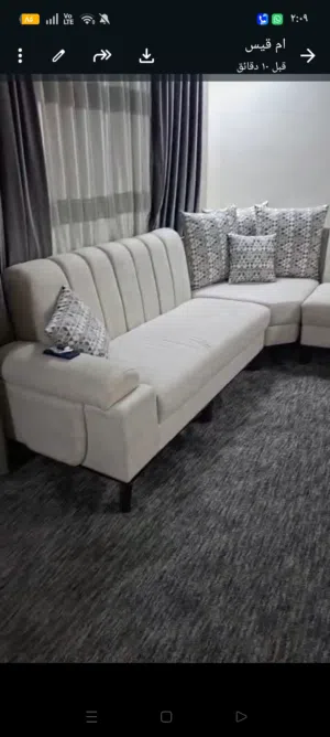 طقم كنب بحاله الجديد