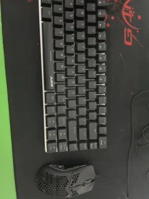 Mouse glorious -O // Ajazz mechanical keyboard استعمال نظيف