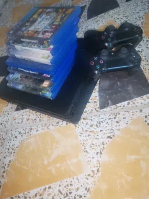 بلى 4 500 gb سبع مباريات  1.fifa21 2.fifa22 3.gta5 4.mortal kombat 5.ark 6.minecraft 7.the Last ofus