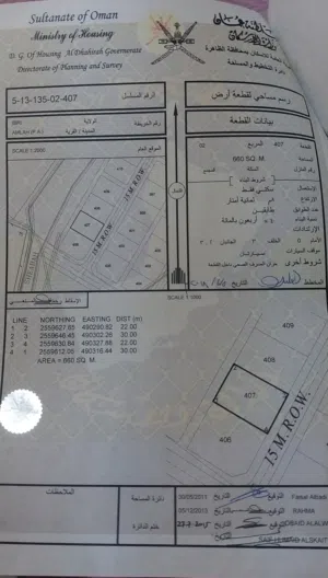 أرض سكنه للبيع فرصه لا تتوفت
