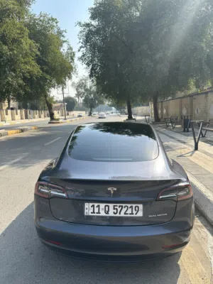تسلا مودل 3 دبل ماطور لونك رنج