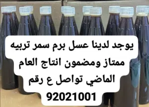 عسل سدر وعسل برم