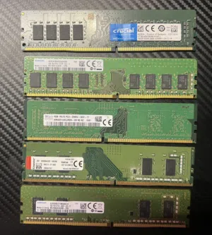 DDR4 Ram for Desktop PC 16GB & 4GB x4