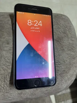 ايفون 6s بلس بحالة ممتازة بطارية 73بحالة ممتازة الجهاز