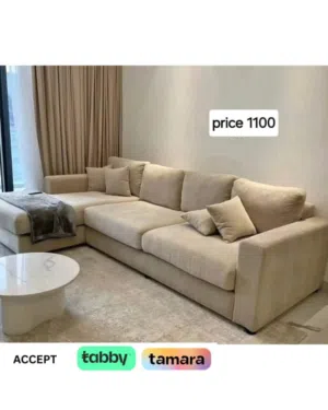 طقم كنب بحالة ممتازة جداً – Budget-Friendly & Modern
