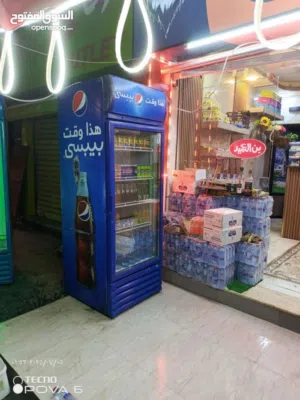 ثلاجة بيبسي الحجم الكبير الجامبو خالية من العيوب تماما شغالة 100٪ بحالة الوكالة