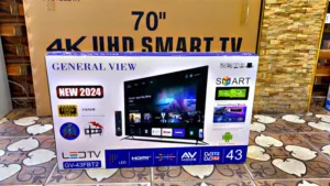 شاشات جنرال 43 سمارت FHD Smart مع قاعده جداريه تتوفر لدينا خدمة التوصيل وتركيب