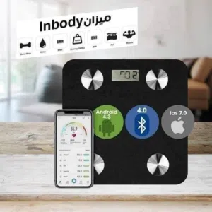 ميزان شخصي بلوتوث نوعية ممتازة ماركة Body Fat Scale قياس دقيق + ربط مباشر مع الموبايل
