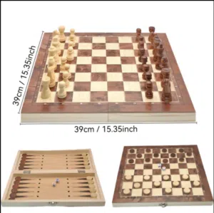 شطرنج اصلي جديد حسب المقاييس والمعايير العالمية BIG STANDARD FULLY WOODEN