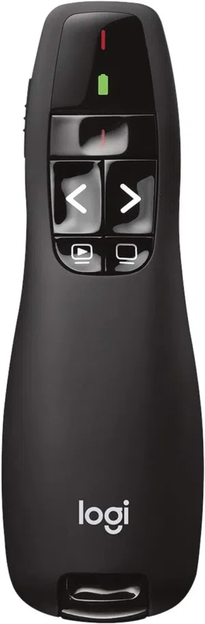 مؤشر عروض لوجيتك R400 ليزر أحمر Logitech R400 Wireless Presenter Red Laser Pointer