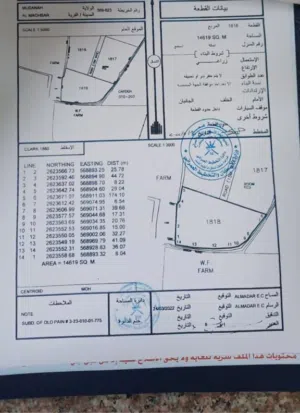 مزرعه للبيع مصنعه جنوب ثلاثه فدان ونص ماء عذب ويوجد بها زراعه وقريبه من الشارع العام شارع بالحجز