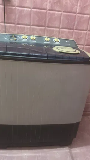 غسالة نصف اتوماتيك washing machine lg