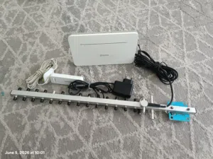 راوتر هواوي 4g+ Model:B535-932a  زين +هوائيات هوائي ياغي بطول سلك 6 متر وهوائي هواوي بطول سلك 3 متر