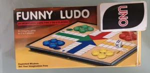 ludo board+Uno cards+badminton rackets for sale