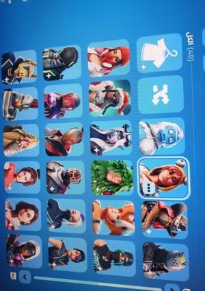 حساب فورت نايت 49 سكن