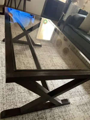 طاولة وسط خشب زان للبيع