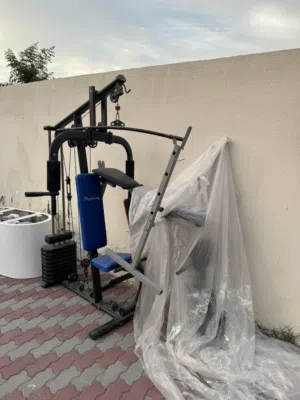 2 كرسي وجهاز متكامل للصدر والظهر