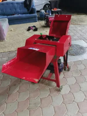 فرامة حشائش و المخلفات الزراعية زور وغيره سكاكين قوية مع محرك كهربائي سنجل فيس