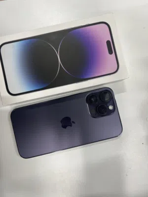 I phone 14 pro max 256 gb, استعمال بسيط فقط مستبدل شاشة نخب بسعر مغري