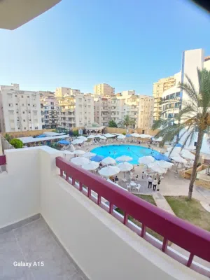 شقة للبيع داخل فندق دار الدفاع الجوي بالإسكندرية النخيل6اكتوبر الكيلوا 21