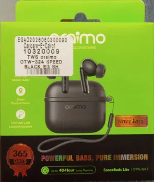 فرصه لن تتكرار لسرعه البيع سماعة متبرشمه اوريمو Orimo space buds lite 324