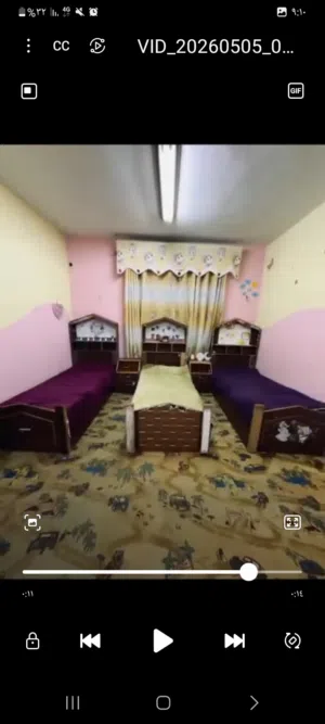 غرفة نوم اولاد تفصيل كامل مستعمل بحالو جديد