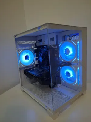 تجميعة جيمنج i5 جيل سابع مع كرت شاشة RX 560 4GB احترافي  شبه جديد بسعر جيد