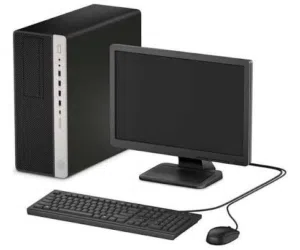 كمبيوتر مكتبي من نوع dell