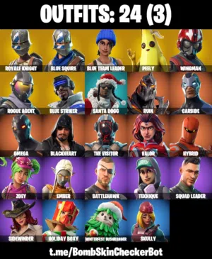 حساب فورت من 2017 قديم فيه سكنات سيزون 2