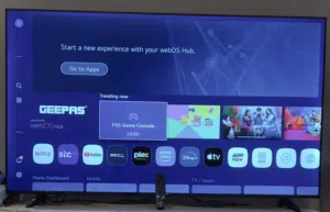 تلفزيون جيباس 65 بوصة 4K سمارت WebOS