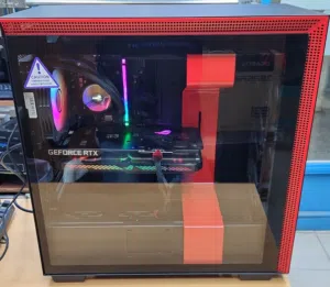 للبيع بي سي جيمنق Core i5 9Gen256M.2 ssd+1TB SSD /16Ram/3060 12GB RTX كالجديد