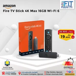 Amazon Fire TV Stick 4K Max streaming device (newest model) supports Wi-Fi 6E, free & live TV