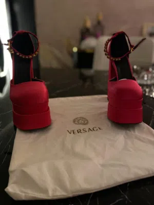 With Heels . Versace . 38 . New4