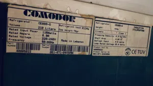 ثلاجه 210 ليتر نظيفه للبيع