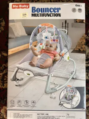 للبيع هذا الكرسي الهزاز للأطفال من ماركة Hu-Baby