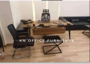 احداث موديلات المكاتب خشب مودرن اسبانى مستورد عالى الجوده من شركة kn office furniture