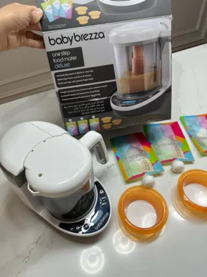 Baby Brezza Baby Food Makers للبيع محضرة الطعام للاطفال من براند baby breeza مستعمل