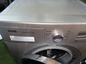 غساله نوع فيستل لون سلفر بحاله ممتازه على الفحص خاليه من اي عيوب افحص قبل الشراء