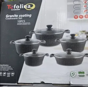 طقم طناجر جرانيت سكب Tefolina